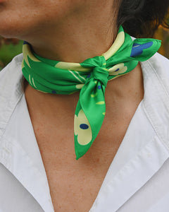 Accessoire femme de luxe foulard en soie luxe Design carre de soie femme